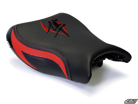 Suzuki GSXR 1300 Hayabusa Motorcycle Seat Cover Front (2008-Present)