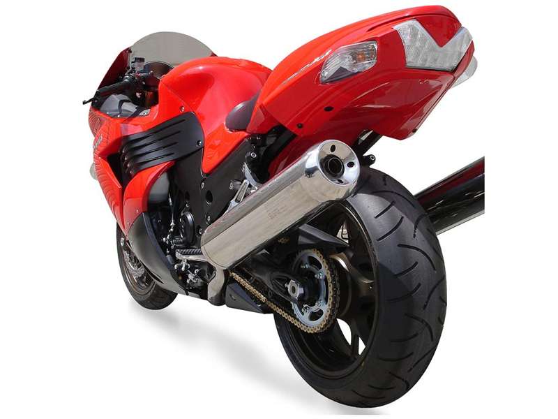 Kawasaki ZX14R (15-16') ABS Undertail w/ Lic Plate Light - Metallic ...