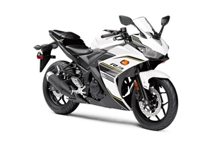 Motorcycle Fairings Kit - Yamaha YZF-R3 2015-2022 Gloss White Fairing Kit |  # 6681