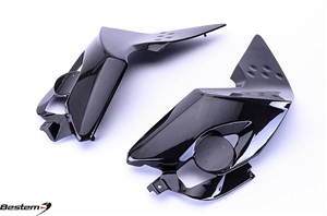 BMW K1300R 100% Carbon Fiber Lower Tank Side Covers