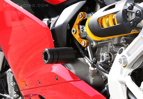 Ducati 899 Panigale Engine Frame Sliders By Sato Racing W Suspension Support