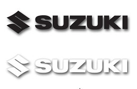 Suzuki Die Cut Decal Sticker - (1 ft. wide) by Factory Effex