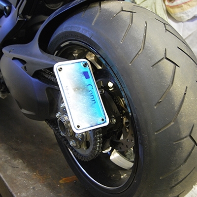 ducati diavel fender eliminator