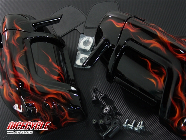 Harley Davidson Lower Vented Fairings Custom Airbrushed ...