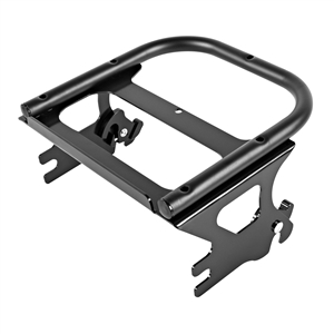 Harley Davidson Touring '97-'08 Black Two-Up Tour Pack Mount | HogWorkz