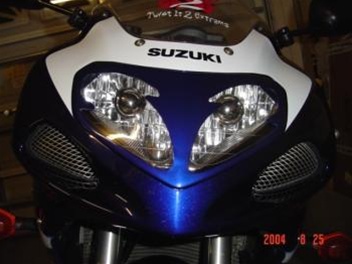 gsxr 750 custom headlight