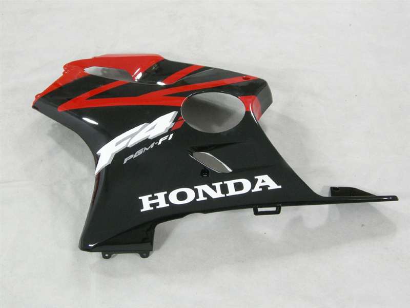 Red Black 2004 2006 Honda CBR 600 F4i Motorcycle Fairings 