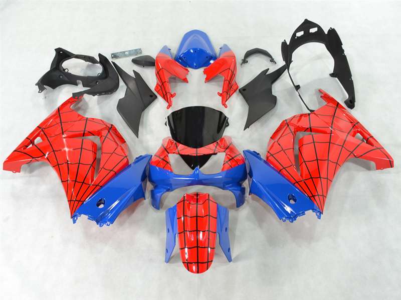 2008-2012 Kawasaki Ninja 250R Spiderman Fairings | NK20812-26