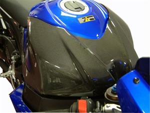 Suzuki GSX-R1000 (2007) Gas Tank Cover - REAL CARBON FIBER