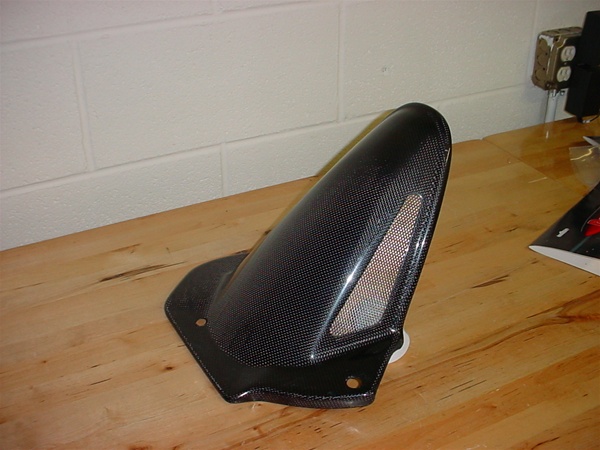 Honda CBR600RR (2003-2014) Rear Hugger - Real Carbon Fiber