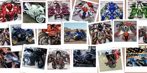 Motorcycle Fairings - Custom ABS Fairings for All Brands