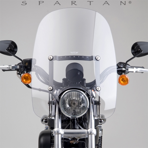 Harley Davidson FXDC Dyna Super Glide Custom 2006Present Clear Windshield Spartan By National Cycle